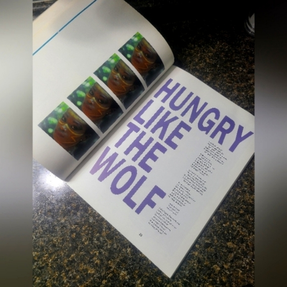 Duran Duran 1984 Collectible Tour/Lyric Books - Picture 9 of 12